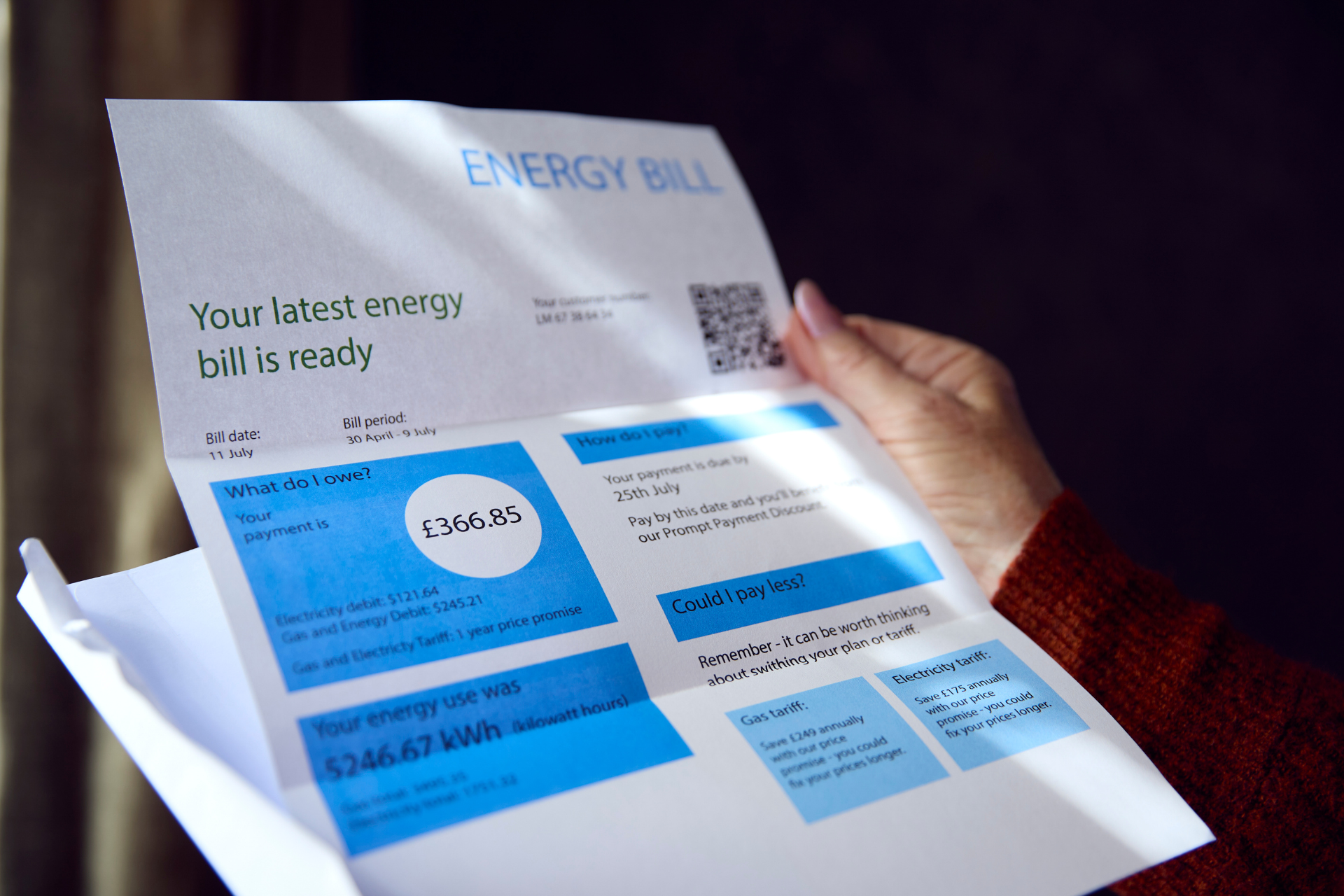 an energy bill